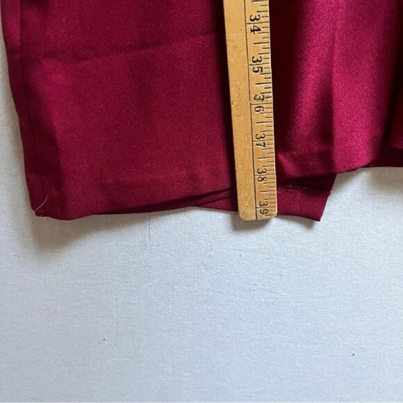 NWT H by Halston v neck long sleeve red dress Sz XL - Picture 12 of 12